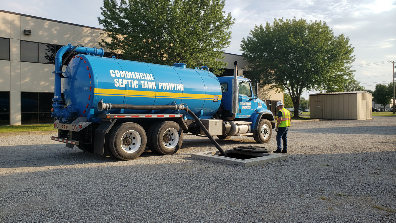 commercial septic tank pumping