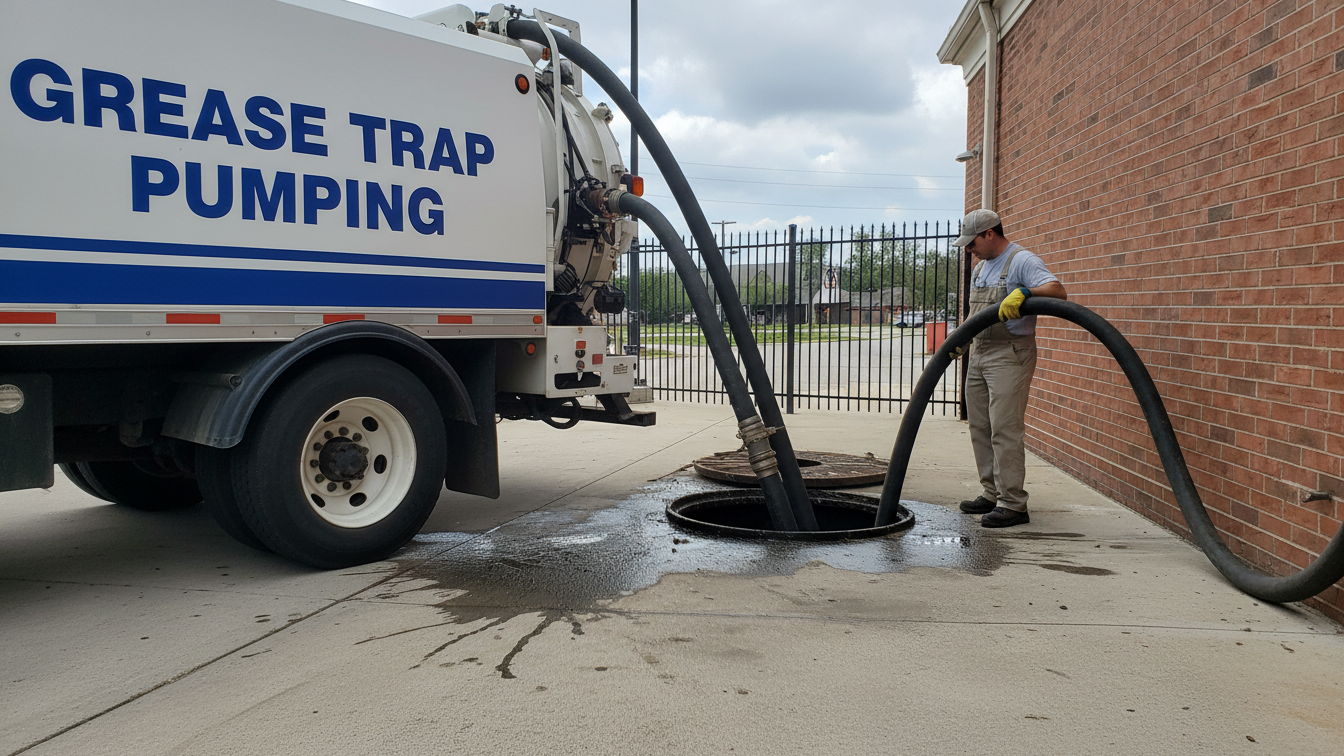 grease trap pumping