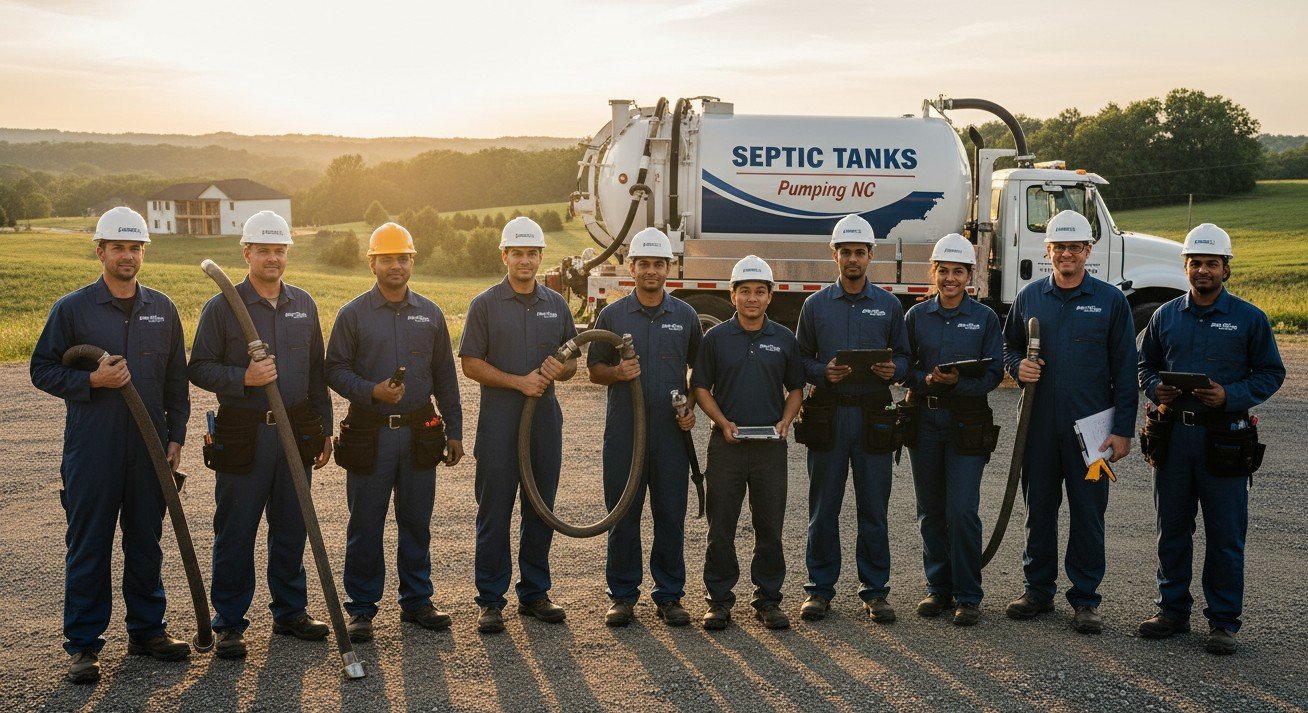 septic tanks pumping near me